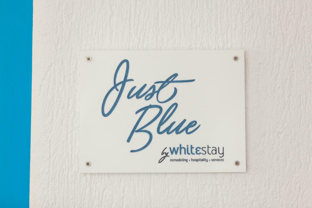 Just Blue With Amazing Sea Views In Piso Livadi Villa Bagian luar foto
