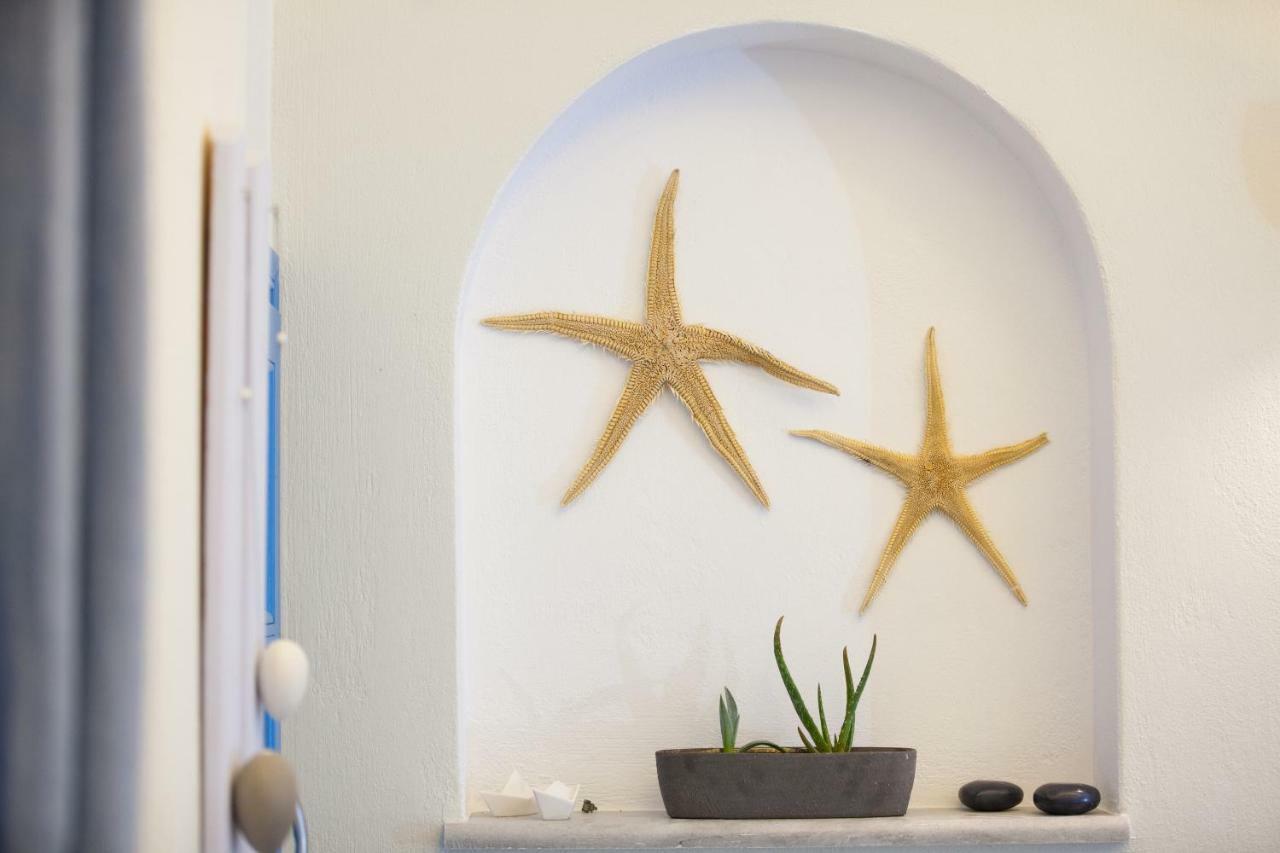 Just Blue With Amazing Sea Views In Piso Livadi Villa Bagian luar foto