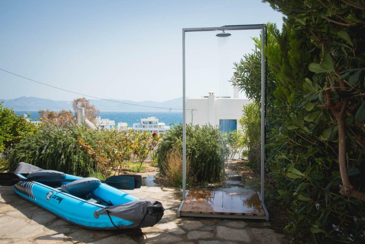 Just Blue With Amazing Sea Views In Piso Livadi Villa Bagian luar foto